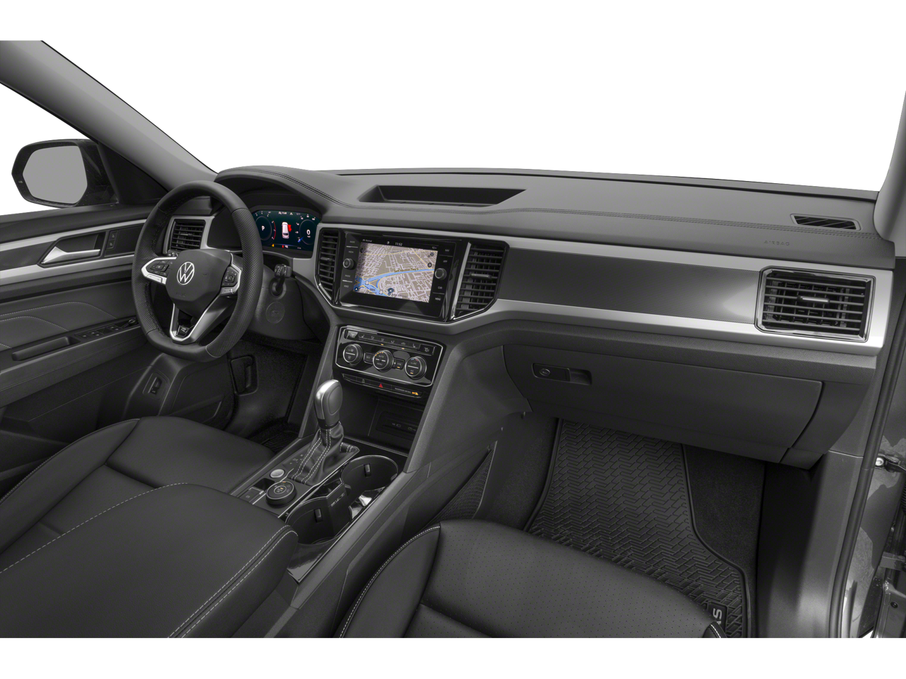 2023 Volkswagen Atlas 3.6L V6 SEL R-Line Black