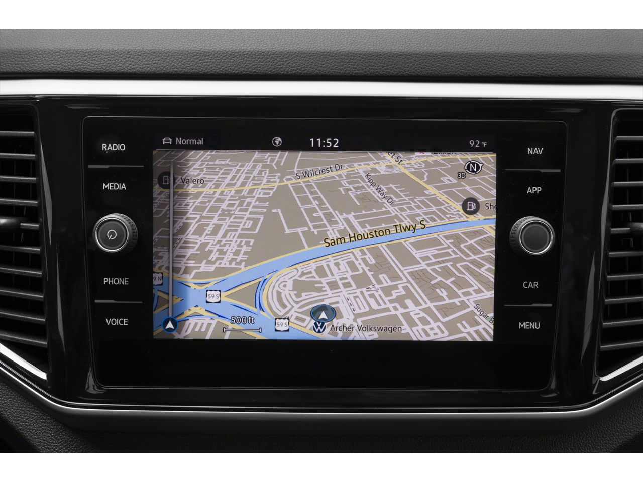 2023 Volkswagen Atlas 3.6L V6 SEL R-Line Black