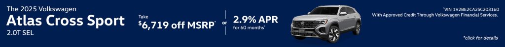 2025 Volkswagen Atlas Cross Sport 2.0T SEL