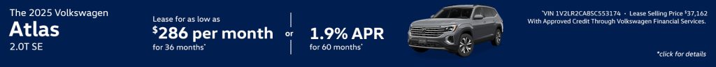 2025 Volkswagen Atlas 2.0T SE