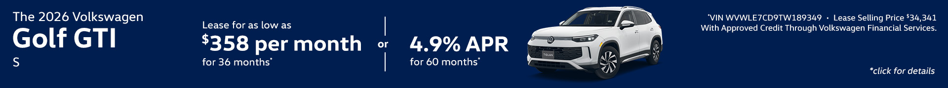 2026 Volkswagen Golf GTI S