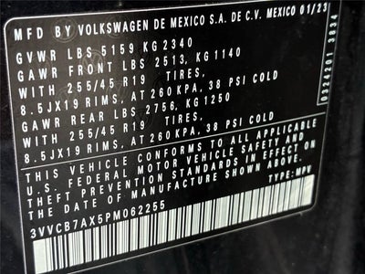 2023 Volkswagen Tiguan SE R-Line Black