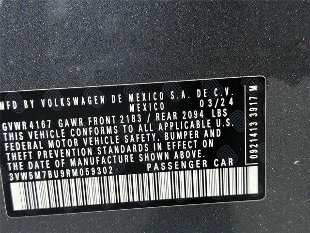 2024 Volkswagen Jetta S