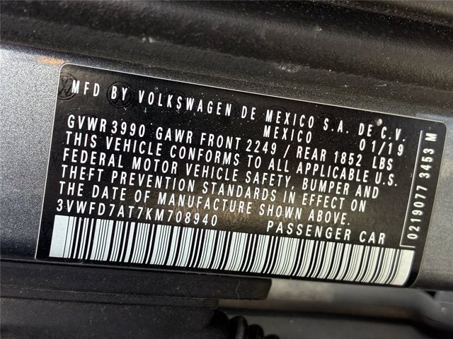 2019 Volkswagen Beetle S