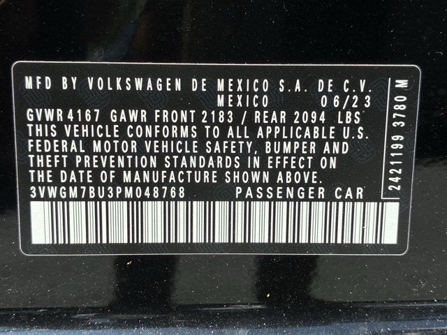 2023 Volkswagen Jetta SEL