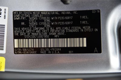 2018 Toyota Sienna XLE Premium