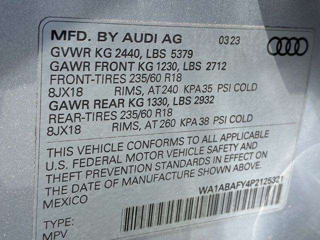 2023 Audi Q5 Premium