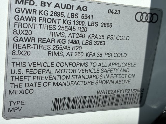 2023 Audi Q5 S line Premium Plus