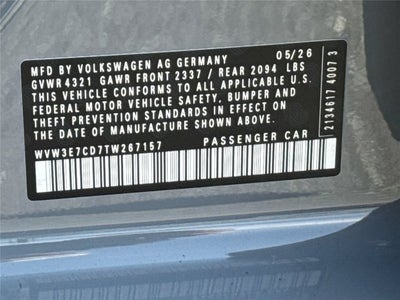 2026 Volkswagen Golf GTI SE