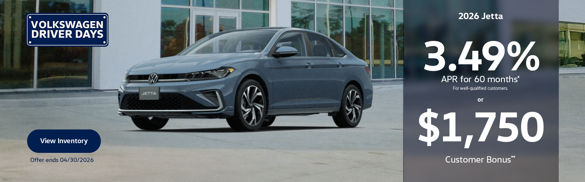 2026 Jetta National APR and CB