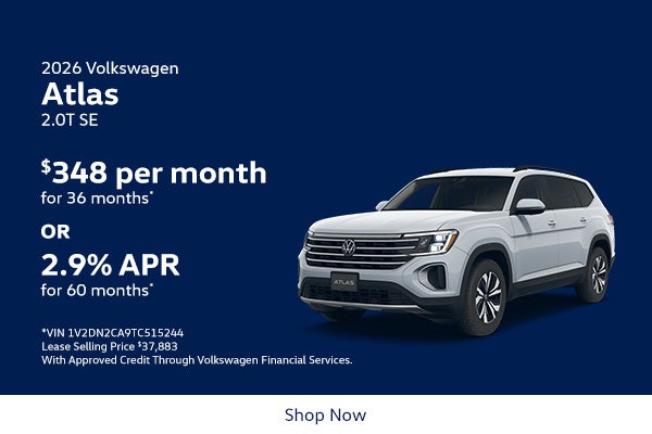 2026 Volkswagen Atlas 2.0T SE