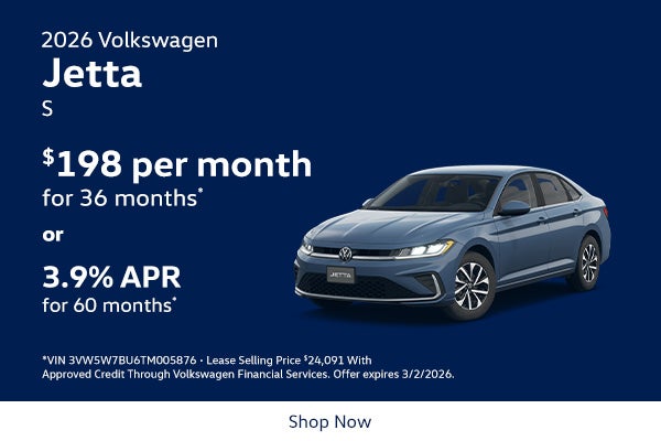 2026 Volkswagen Jetta S