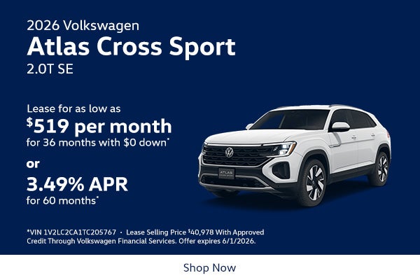 2026 Volkswagen Atlas Cross Sport 2.0T SE
