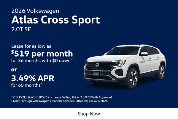 2026 Volkswagen Atlas Cross Sport 2.0T SE