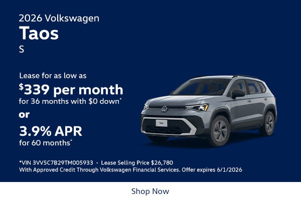 2026 Volkswagen Taos S