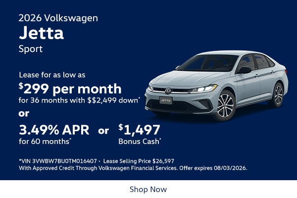 2026 Volkswagen Jetta Sport