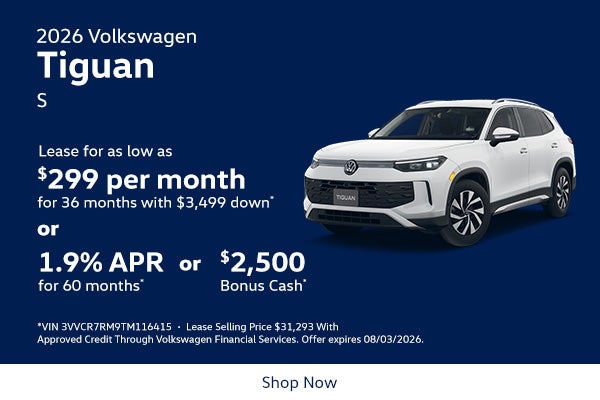 2026 Volkswagen Tiguan S