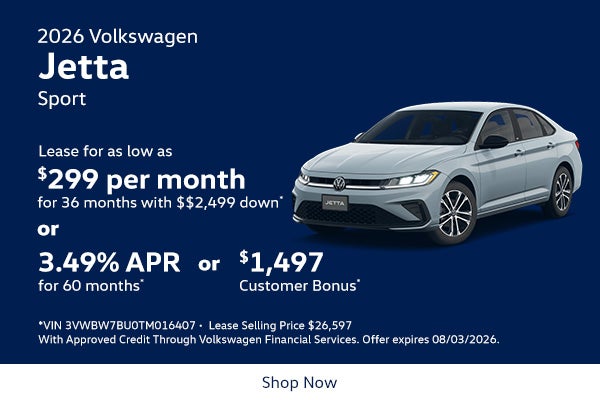 2026 Volkswagen Jetta Sport