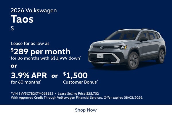 2026 Volkswagen Taos S
