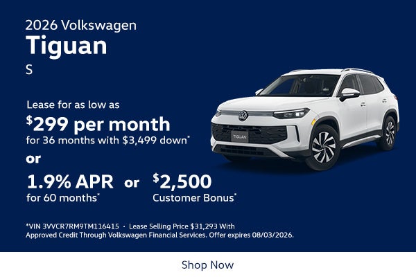 2026 Volkswagen Tiguan S