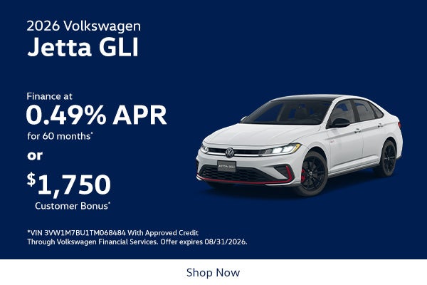 2026 Volkswagen Jetta GLI Autobahn