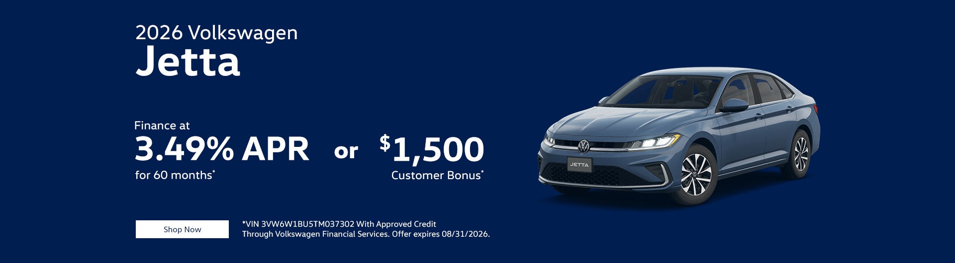 2026 Volkswagen Jetta Base