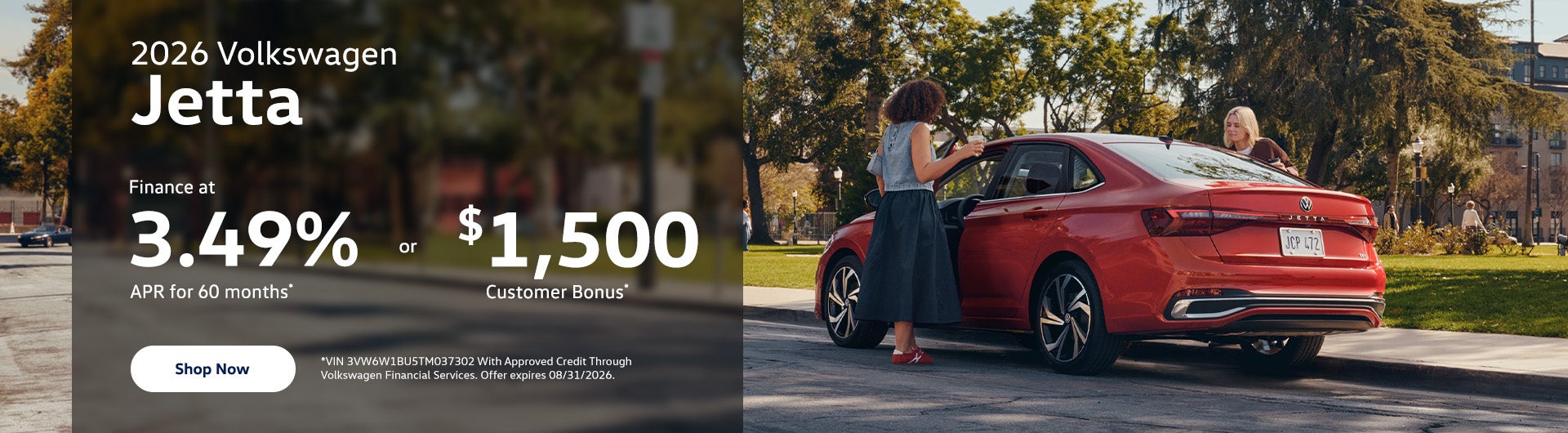 2026 Volkswagen Jetta Base