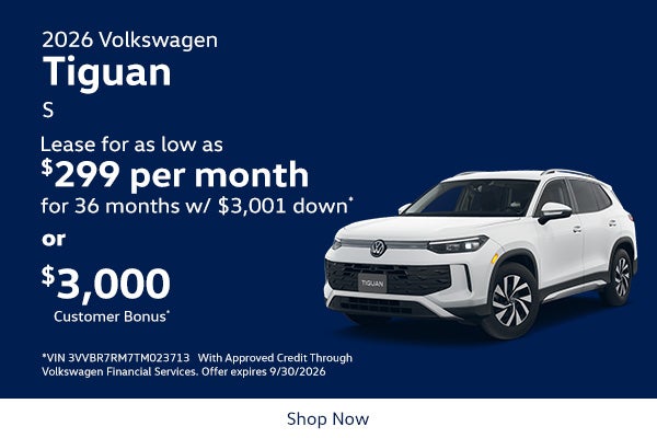 2026 Volkswagen Tiguan S