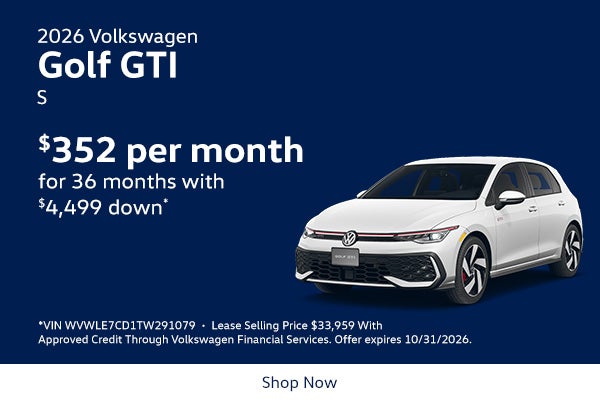 2026 Volkswagen Golf GTI SE