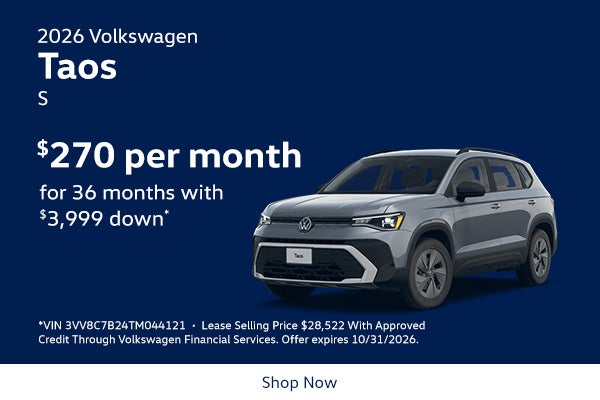2026 Volkswagen Taos S