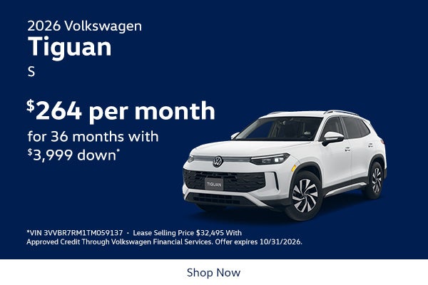 2026 Volkswagen Tiguan S