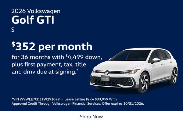 2026 Volkswagen Golf GTI SE