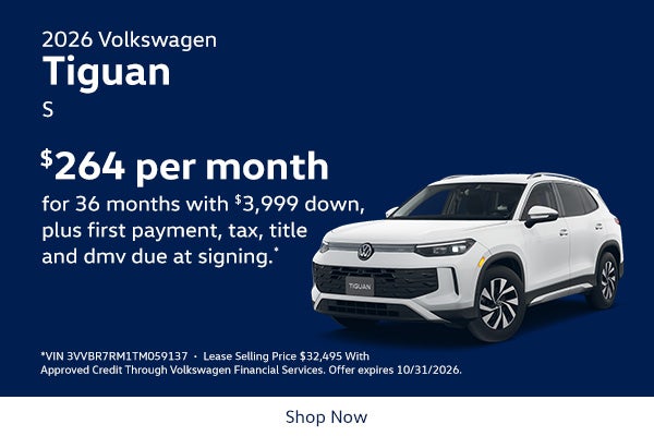 2026 Volkswagen Tiguan S