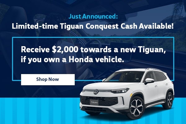 Tiguan conquest cash