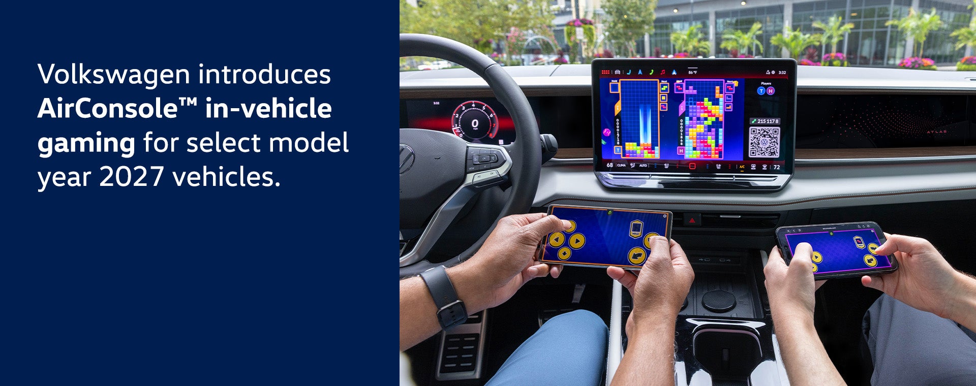 Volkswagen brings AirConsole in-vehicle gaming to select 2027 models